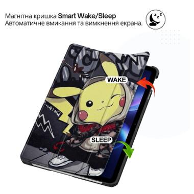 Чехол к планшету BeCover Smart Case Xiaomi Redmi Pad 2 SE 9.7 (2026) Pikachu (715838) фото №5