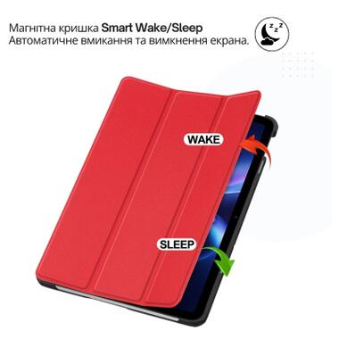 Чехол к планшету BeCover Smart Case Xiaomi Redmi Pad 2 SE 9.7 (2026) Red (715829) фото №5