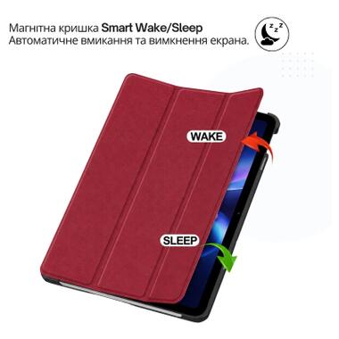 Чехол к планшету BeCover Smart Case Xiaomi Redmi Pad 2 SE 9.7 (2026) Red Wine (715830) фото №5