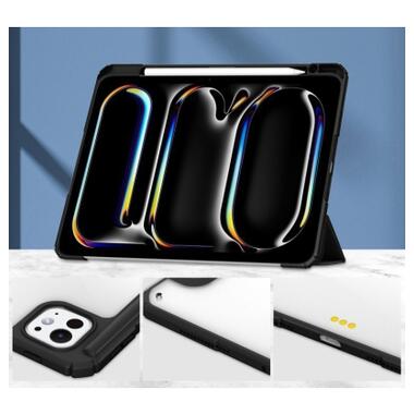 Чехол к планшету BeCover Soft Edge TPU Apple iPad Pro 11 M5 2025 Black (715999) фото №4