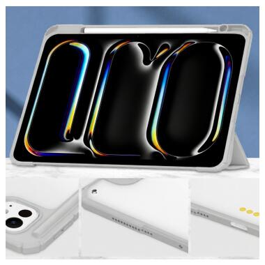 Чехол к планшету BeCover Soft Edge TPU Apple iPad Pro 11 M5 2025 Gray (716000) фото №5