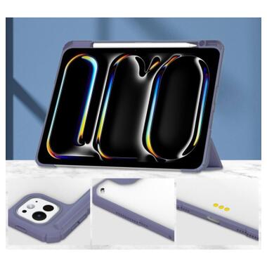 Чехол к планшету BeCover Soft Edge TPU Apple iPad Pro 11 M5 2025 Purple (716001) фото №4