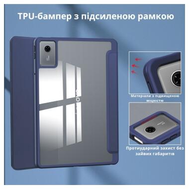 Чехол к планшету BeCover Soft Edge TPU Lenovo Idea Tab/K11 (2nd Gen) TB336/Xiaoxin Pad (2025) 11 Deep Blue (714715) фото №4