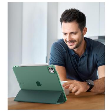 Чехол к планшету BeCover Tri Fold Hard Apple iPad Pro 11 M5 2025 Dark Green (715996) фото №6