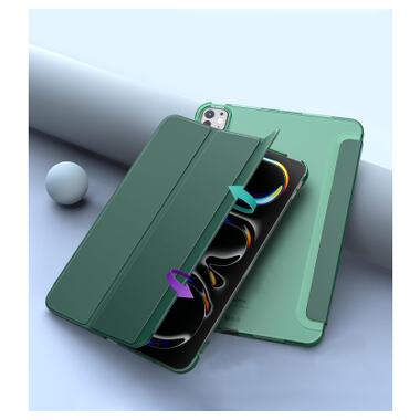 Чехол к планшету BeCover Tri Fold Hard Apple iPad Pro 11 M5 2025 Dark Green (715996) фото №4