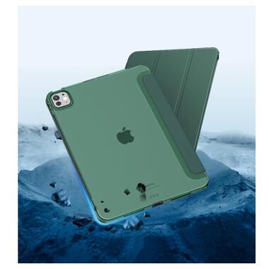 Чехол к планшету BeCover Tri Fold Hard Apple iPad Pro 11 M5 2025 Dark Green (715996) фото №3