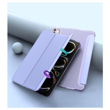 Чехол к планшету BeCover Tri Fold Hard Apple iPad Pro 11 M5 2025 Purple (715998) фото №3