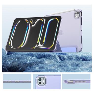 Чехол к планшету BeCover Tri Fold Hard Apple iPad Pro 11 M5 2025 Purple (715998) фото №2