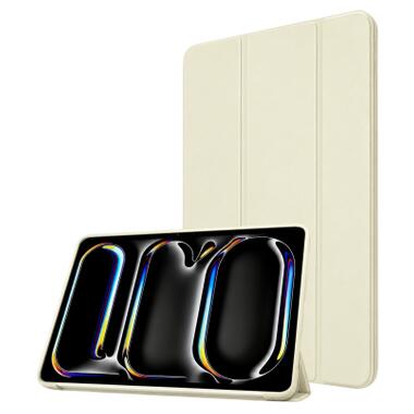Чехол к планшету BeCover Tri Fold Soft TPU Silicone Apple iPad Pro 11 M5 2025 Beige (715990) фото №2