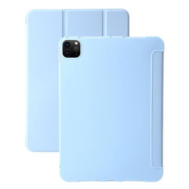 Чехол к планшету BeCover Tri Fold Soft TPU Silicone Apple iPad Pro 11 M5 2025 Light Blue (715993) фото №4