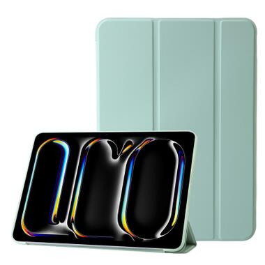 Чехол к планшету BeCover Tri Fold Soft TPU Silicone Apple iPad Pro 11 M5 2025 Light Green (715992) фото №1