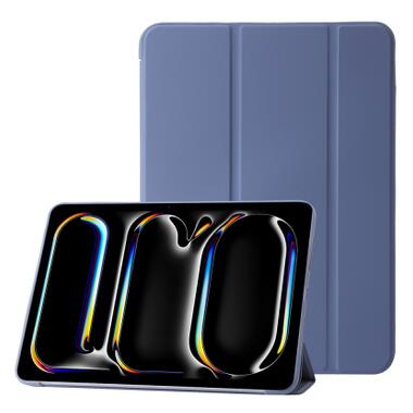 Чехол к планшету BeCover Tri Fold Soft TPU Silicone Apple iPad Pro 11 M5 2025 Purple (715994) фото №1