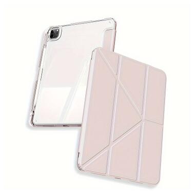 Чехол к планшету BeCover Ultra Slim Origami Transparent Apple iPad Pro 11 M5 2025 Pink (715956) фото №5