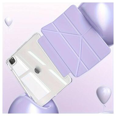 Чехол к планшету BeCover Ultra Slim Origami Transparent Apple iPad Pro 11 M5 2025 Purple (715957) фото №9