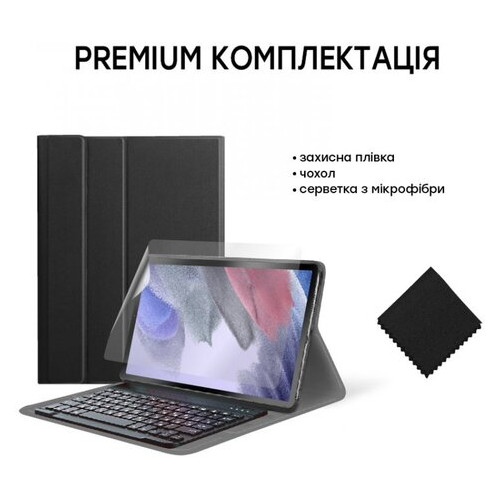 Обкладинка-клавіатура AIRON Premium для Samsung Galaxy Tab A7 Lite T220/T225 Black (4822352781065) фото №8