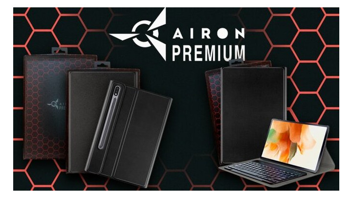 AIRON Premium для Samsung Tab S7 FE (T730/T735) 12.4" 2021 c Bluetooth клавіатурою Black (4822352781074) фото №11