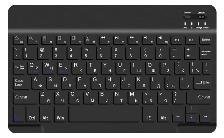 AIRON Premium для Samsung Tab S7 FE (T730/T735) 12.4" 2021 c Bluetooth клавіатурою Black (4822352781074) фото №2