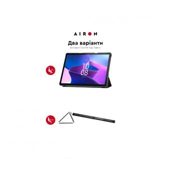 Чохол для планшета AirOn Premium Lenovo tab M10 3rd 10.1 TB (325FU/328FU) з захисною плівкою та серветкою Black фото №5