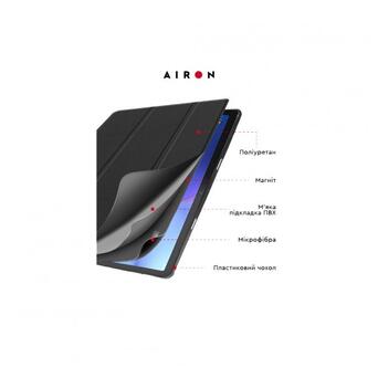 Чохол для планшета AirOn Premium Lenovo tab M10 3rd 10.1 TB (325FU/328FU) з захисною плівкою та серветкою Black фото №6