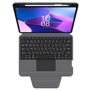 Обкладинка-клавіатура AIRON Premium для Lenovo tab M10 Plus 3-го покоління 2022 10.6 з інтегрованою клавіатурою фото №1