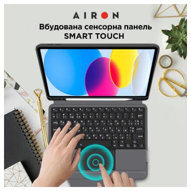 Чохол AirOn Premium iPad 10.9 10Gen 2022 10.9 with Keyboard (4822352781095) фото №8