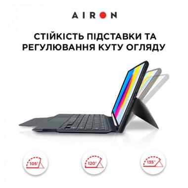 Чохол AirOn Premium iPad 10.9 10Gen 2022 10.9 with Keyboard (4822352781095) фото №7