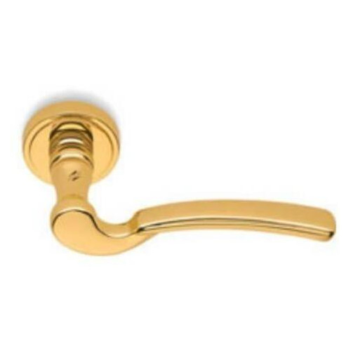 Дверна ручка Colombo Design CD 21 Vienna золото з накладками під ключ фото №1