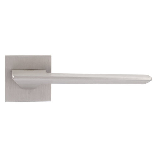 Дверна ручка на розетці RDA HORIZON матовий нікель (розетта 6 мм) фото №1