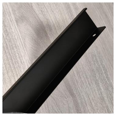 Ручка-планка в торець LEEDIS B-6805-900 (1000mm) Black фото №4