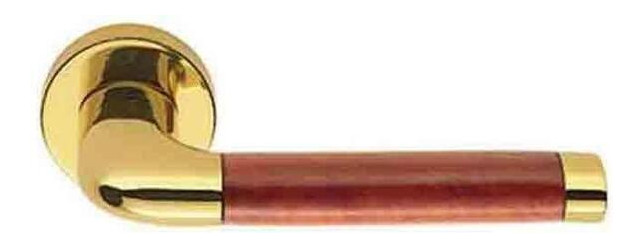 Дверна ручка Colombo Taipan LC11 R кл золото / шиповник (3266) фото №1