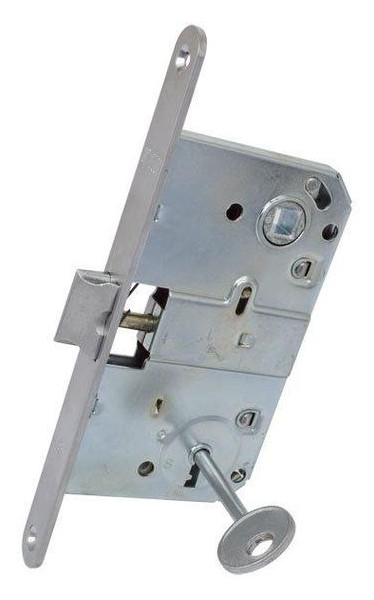 Механізм із ключем Art Door M90K матовий хром 90мм (sale) (13291) фото №1