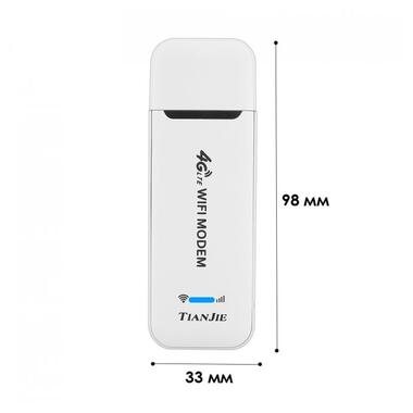 Бездротовий модем TIANJIE UF901-3 4G USB та посиленою WiFi антеною фото №6