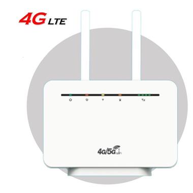 Модем 3G/4G і Wi-Fi роутер Modem P2000 Plus c 4 LAN портами (Білий) фото №1