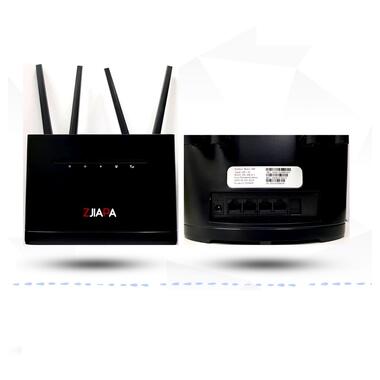 Модем 3G/4G і Wi-Fi роутер Zjiapa A80 з 4 антенами (Чорний) фото №3