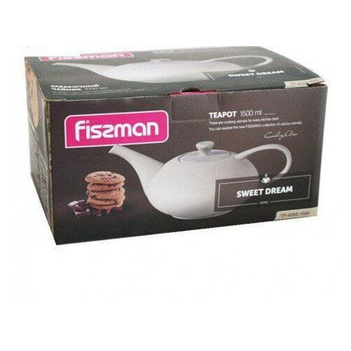 Керамический заварочный чайник 1500 мл Fissman Sweet Dream TP-9357.1500 фото №1