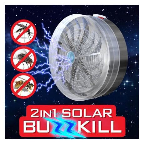 Прилад для знищення комах Supretto Solar Buzzkill (4912) фото №3