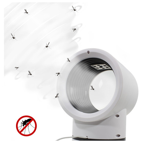 Електричний знищувач комарів Lesko WD-09 Білий підсвічуванням USB (4398-12914) фото №3