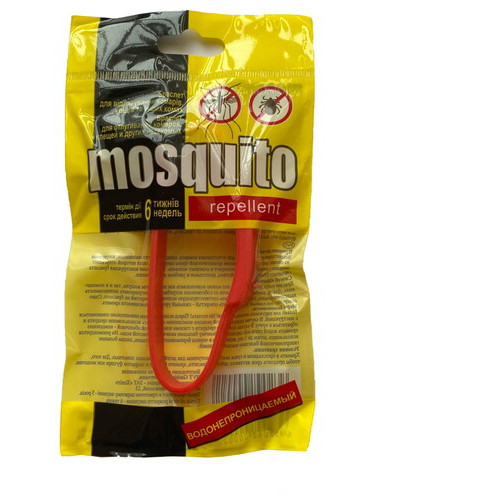 Браслет Mosquito з репелентом від комарів та кліщів - НАБІР 4 шт фото №2