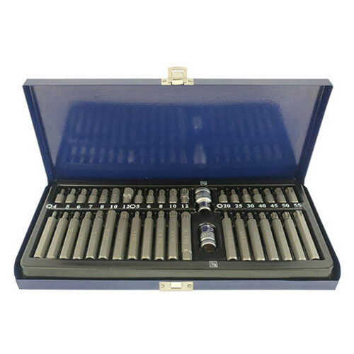 Набор бит 10мм HEX, TORX, SPLINE 40ед. СТАНДАРТ SDBS0040 фото №1