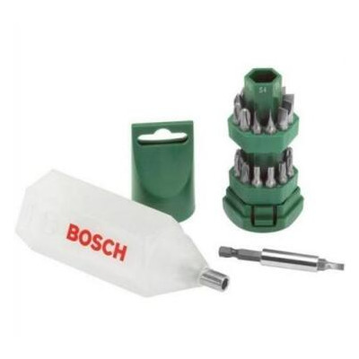 Набір біт Bosch 24 шт Магнітний тримач (2.607.019.503) фото №1