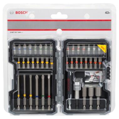 Набір насадок-біт 43 штуки Bosch X-Pro Box (2607017164) фото №3