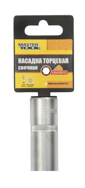Головка торцевая свечная Master Tool 1/2'' 16 мм (78-1116) фото №2