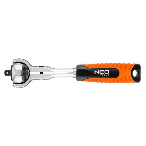 Ключ Neo тріскачковий 1/4, 360, 72 зубці (08-540) фото №1