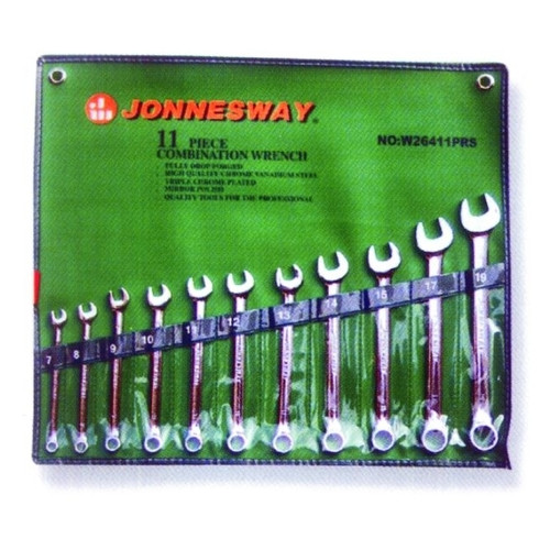 Набір ключів комбінованих Jonnesway 3 / 8andquot-1andquot, 11шт. (W26411SA) фото №1