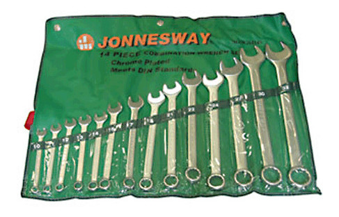 Набір ключів комбінованих Jonnesway 10-32мм, 14шт. (W26114S) фото №1