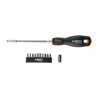 Отвертка Neo Tools з гибким стержнем набор 12 шт (JN6304-212) фото №1