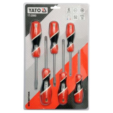 Набір викруток Yato 6 предметів (YT-25965) фото №2