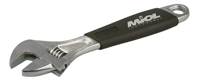 Ключ розвідний з ергономічною ручкою Miol 150мм (0-20мм) (54-020) фото №1