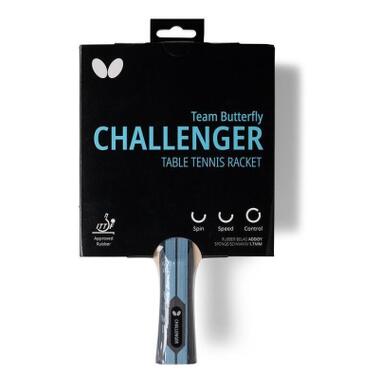 Ракетка для настольного тенниса Butterfly Team Challenger FL (6257000002) (931842) фото №5
