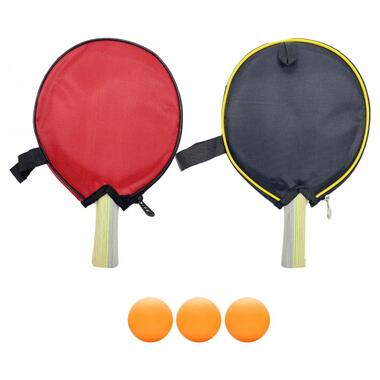Набір для настільного тенісу (2 ракетки з чохлами, 3 кульки) Newt Cima NE-CM-10 фото №7
